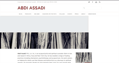 Desktop Screenshot of abdiassadi.com